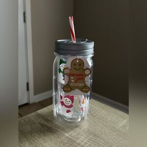 NWT … COOL GEAR “16 Fl. Oz.” Mason Jar Tumbler